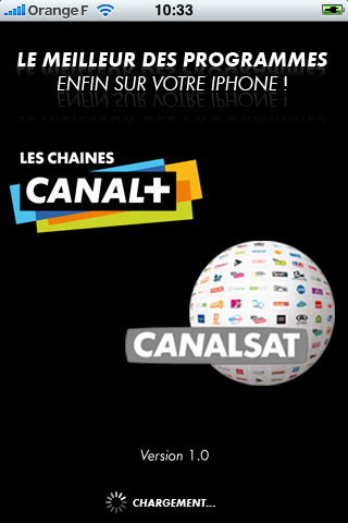 Application iPhone CanalPlus CanalSat