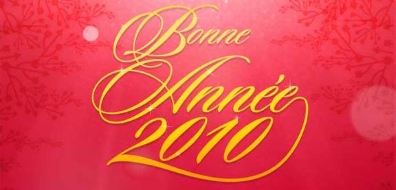 Bonne annee 2010