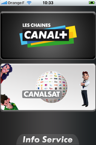 Application iPhone CanalPlus CanalSat