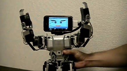 iPhone 3GS tete de robot