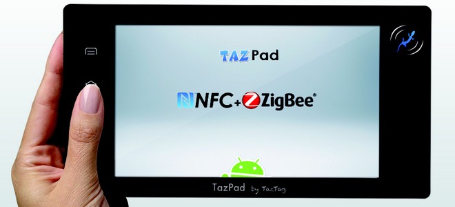 Taztag tazpad tablette Android NFC
