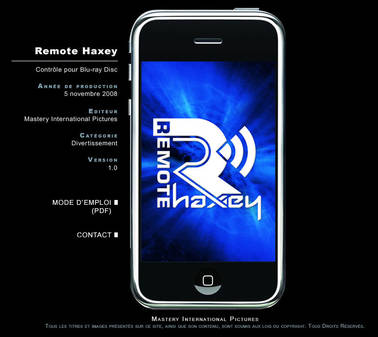 Application iPhone Remote Haxey
