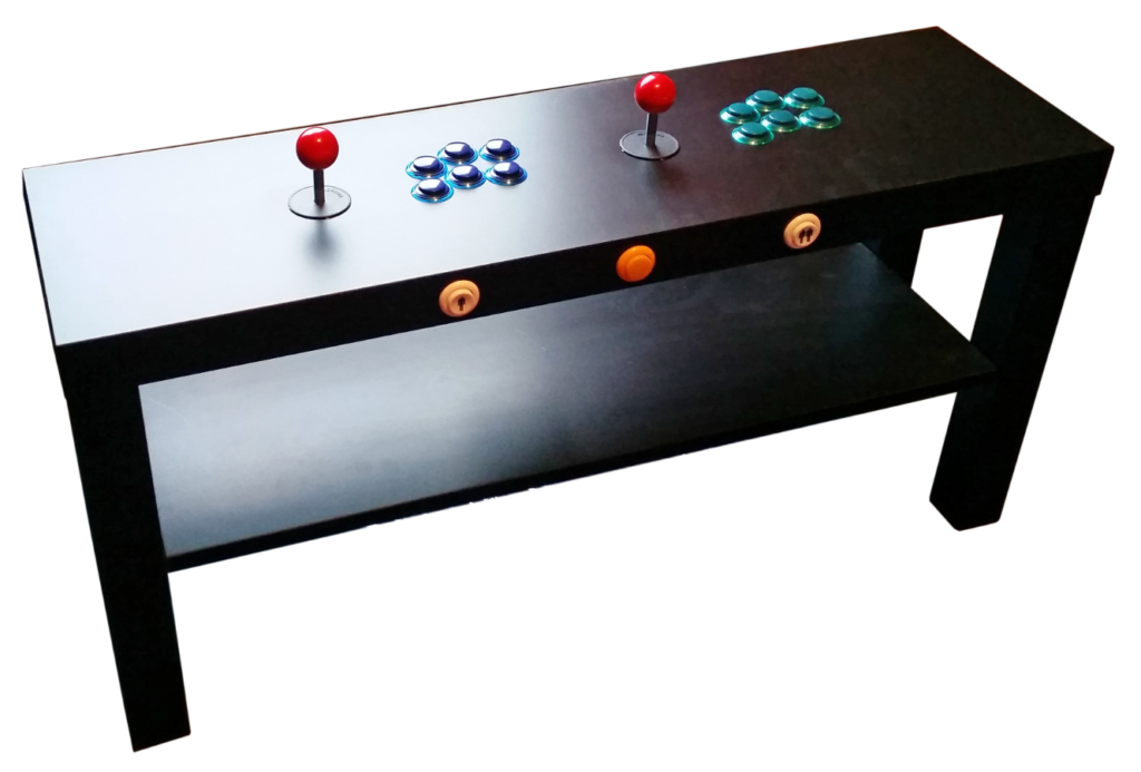 Transformer une table basse Ikea en d'arcade Technomaniac